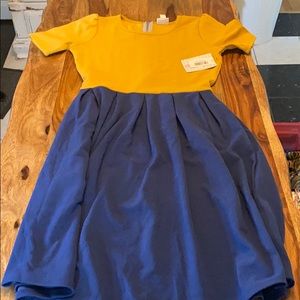 Lularoe AMELIA midi w/ pockets NWT